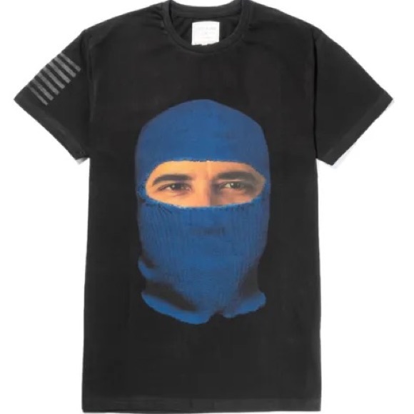 Eleven Paris - Life is a Joke - Mens Large - Obama Ninja - Black - T-Shirt - Picture 11 of 11